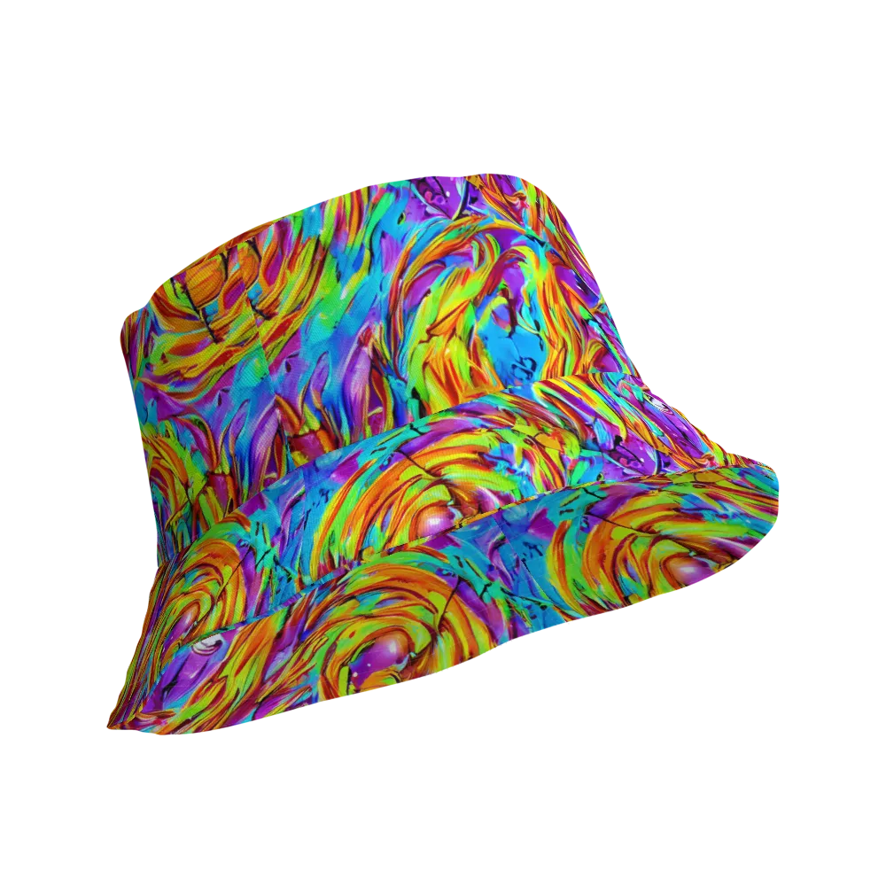 Prismquake on Reversible Bucket Hat — Product details Outside