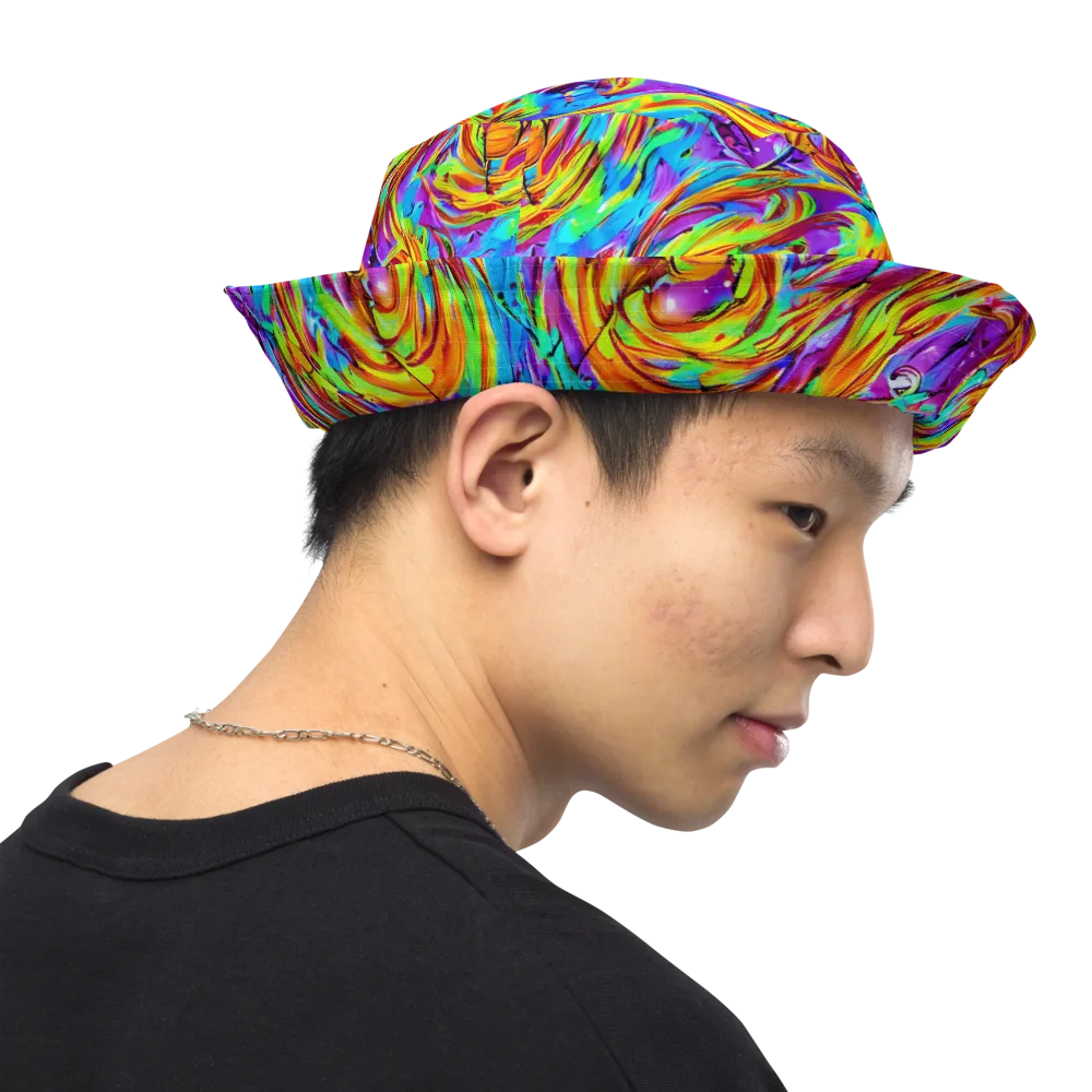 Prismquake on Reversible Bucket Hat — Right Outside
