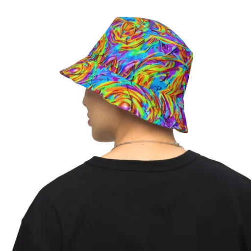 Prismquake on a Reversible Bucket Hat