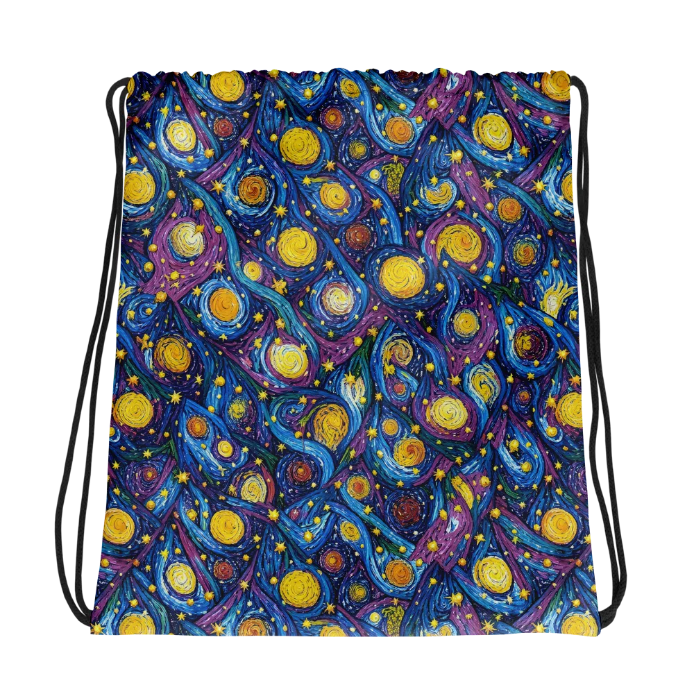 Cosmic Whirlpool on Drawstring Bag — Photo