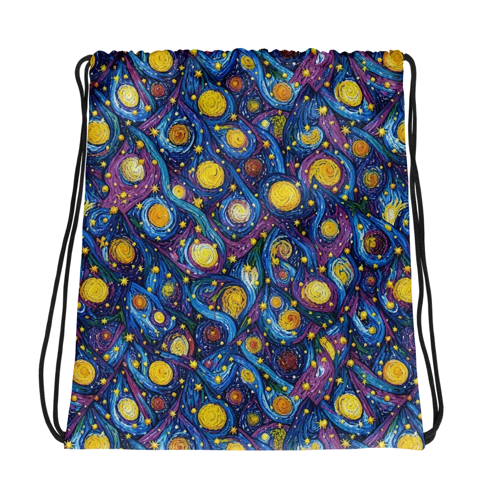 Cosmic Whirlpool on Drawstring Bag — Photo