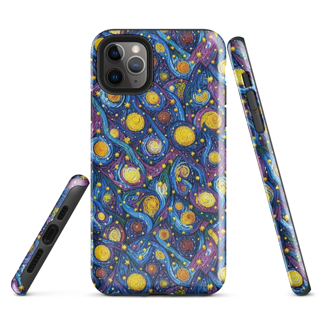 Cosmic Whirlpool on Tough Case for iPhone® — Front