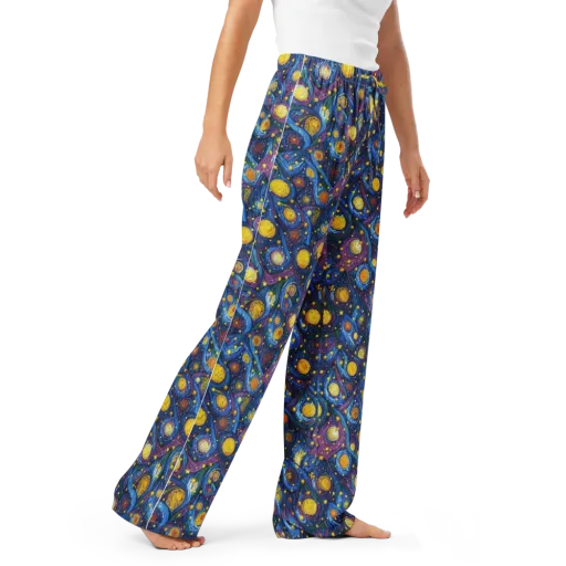 Cosmic Whirlpool on a Women's Pajama Pants
