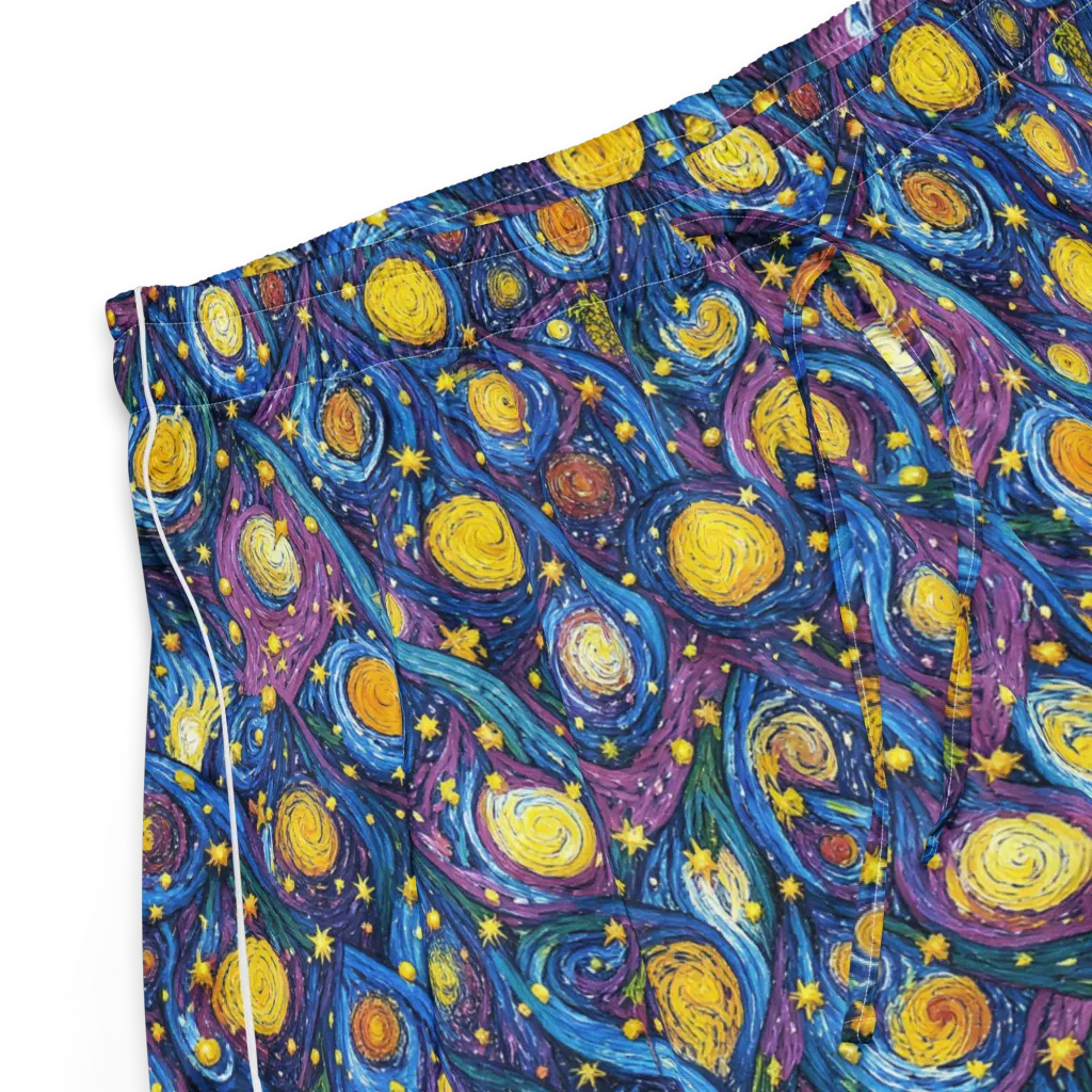 Cosmic Whirlpool on Women's Pajama Shorts — Product details
