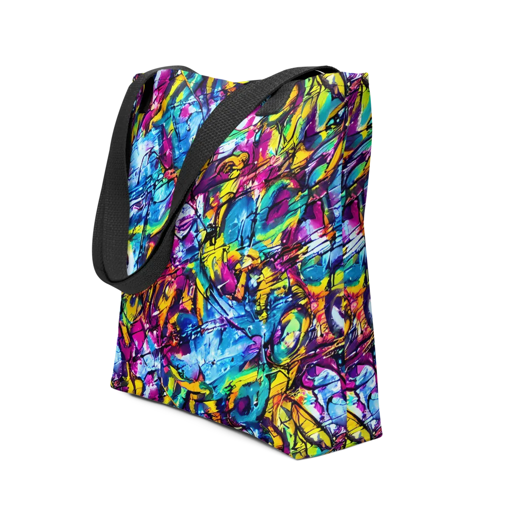 Fuchsia Voltage on Tote Bag — Front