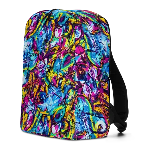 Fuchsia Voltage on a Minimalist Backpack