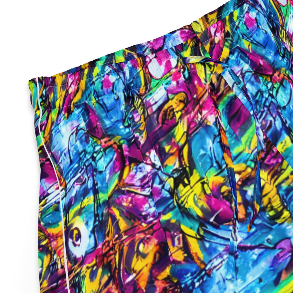 Fuchsia Voltage on Women's Pajama Shorts — Product details