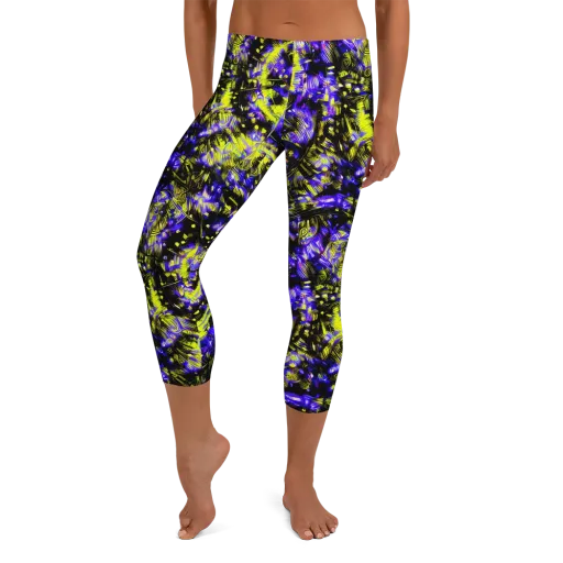 Acid Voltage on a Capri Leggings