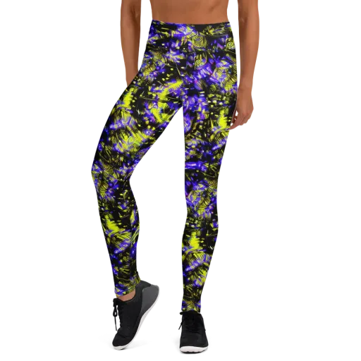 Acid Voltage on a Yoga Leggings