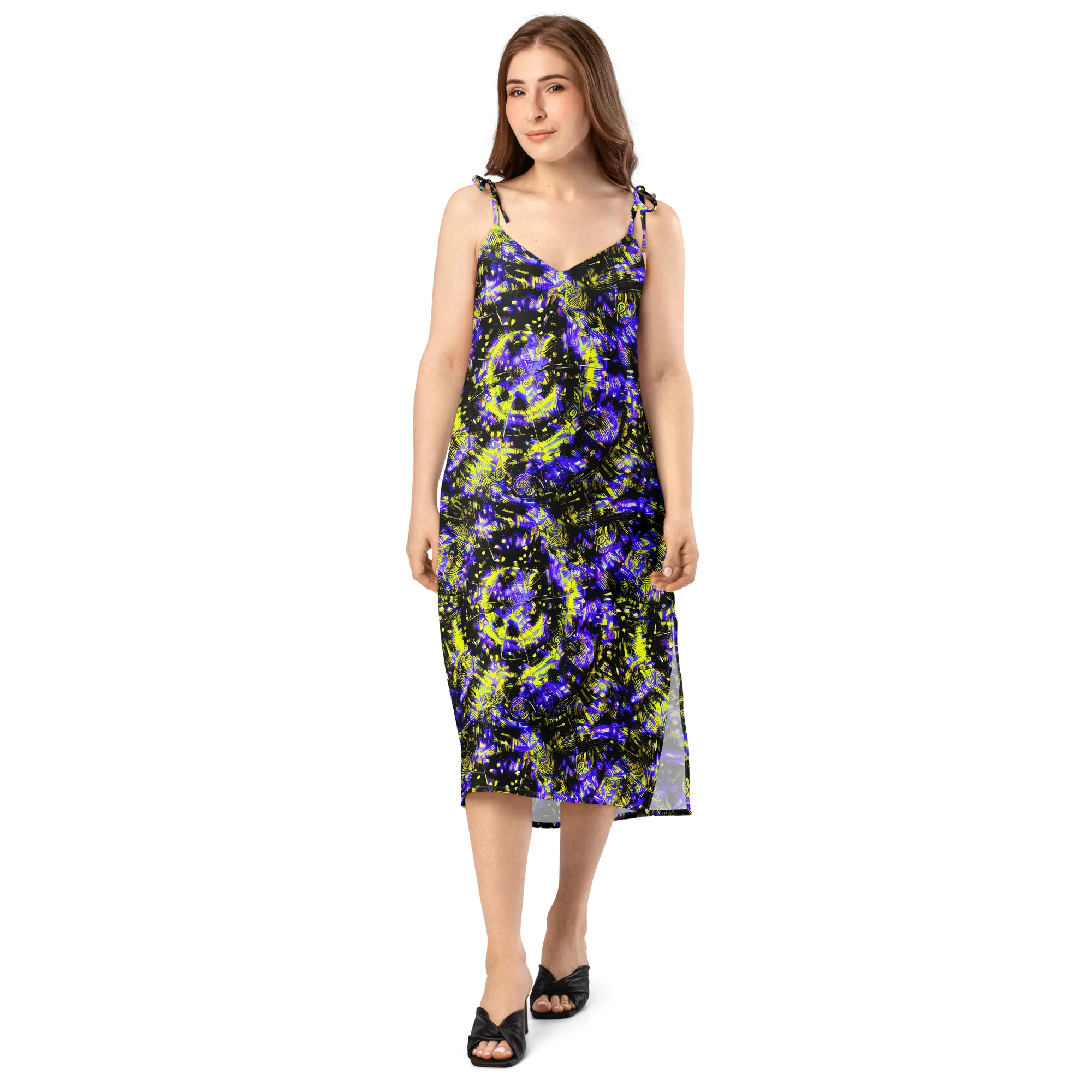 Acid Voltage on Slip Dress — Front