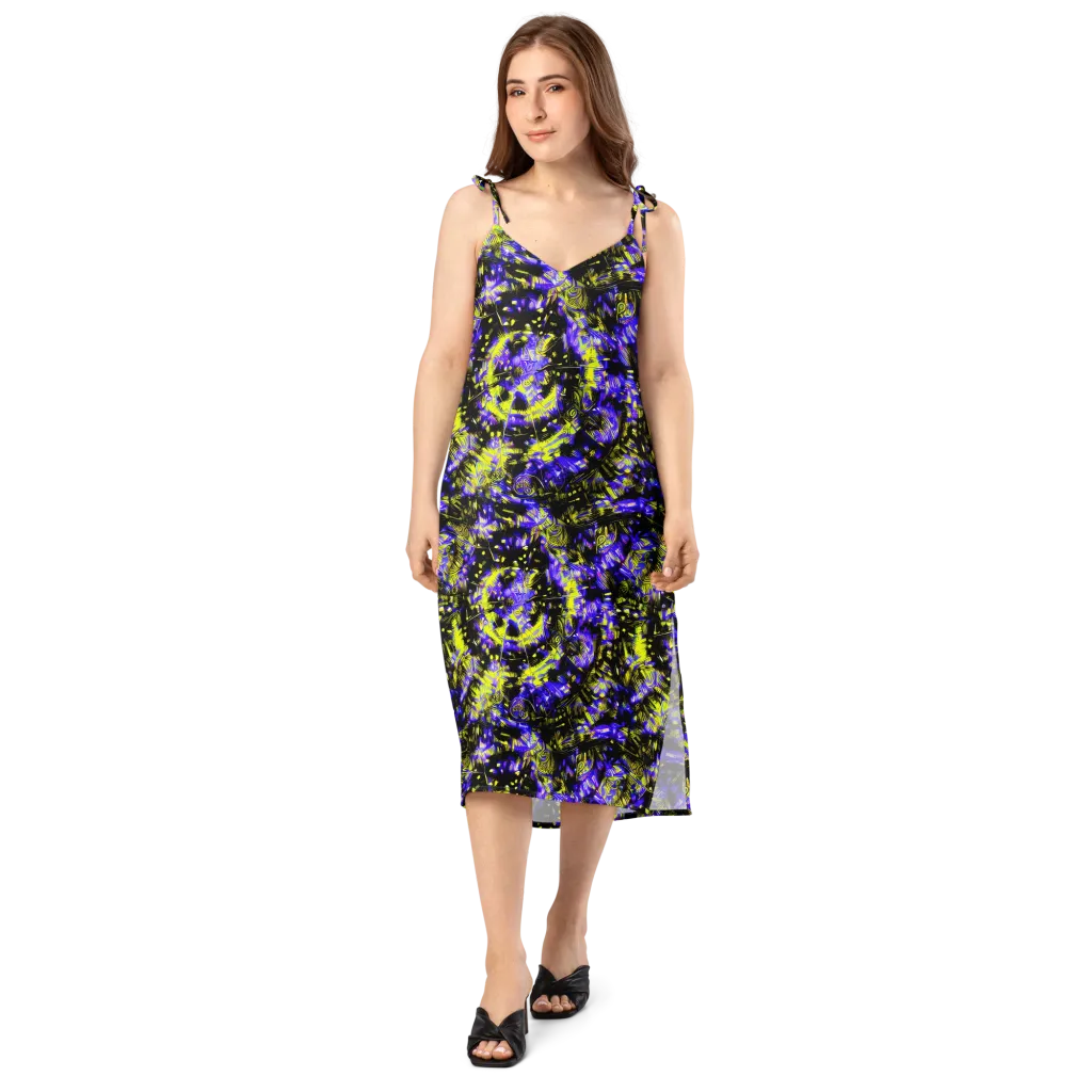 Acid Voltage on Slip Dress — Front