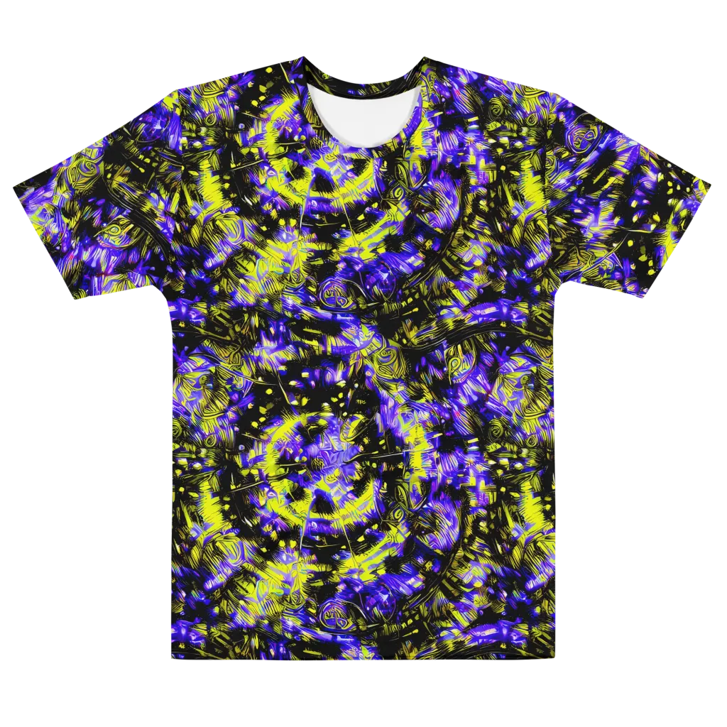 Acid Voltage on Men's Cotton Crew Neck T-Shirt — Front