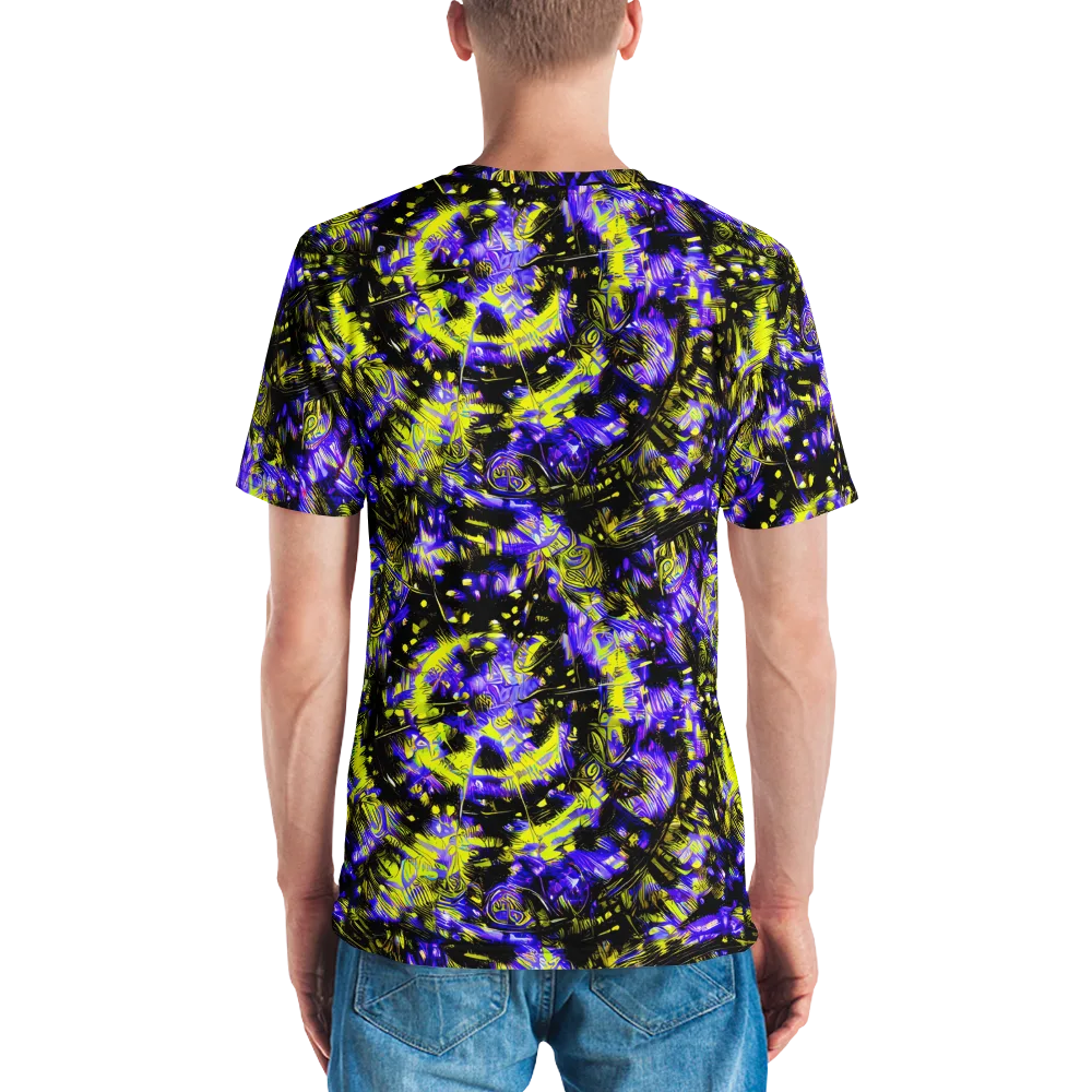 Acid Voltage on Men's Crew Neck T-Shirt — Back