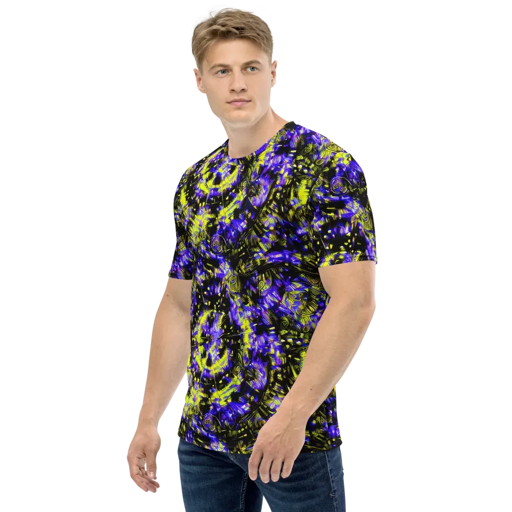 Acid Voltage on Men's Crew Neck T-Shirt — Left