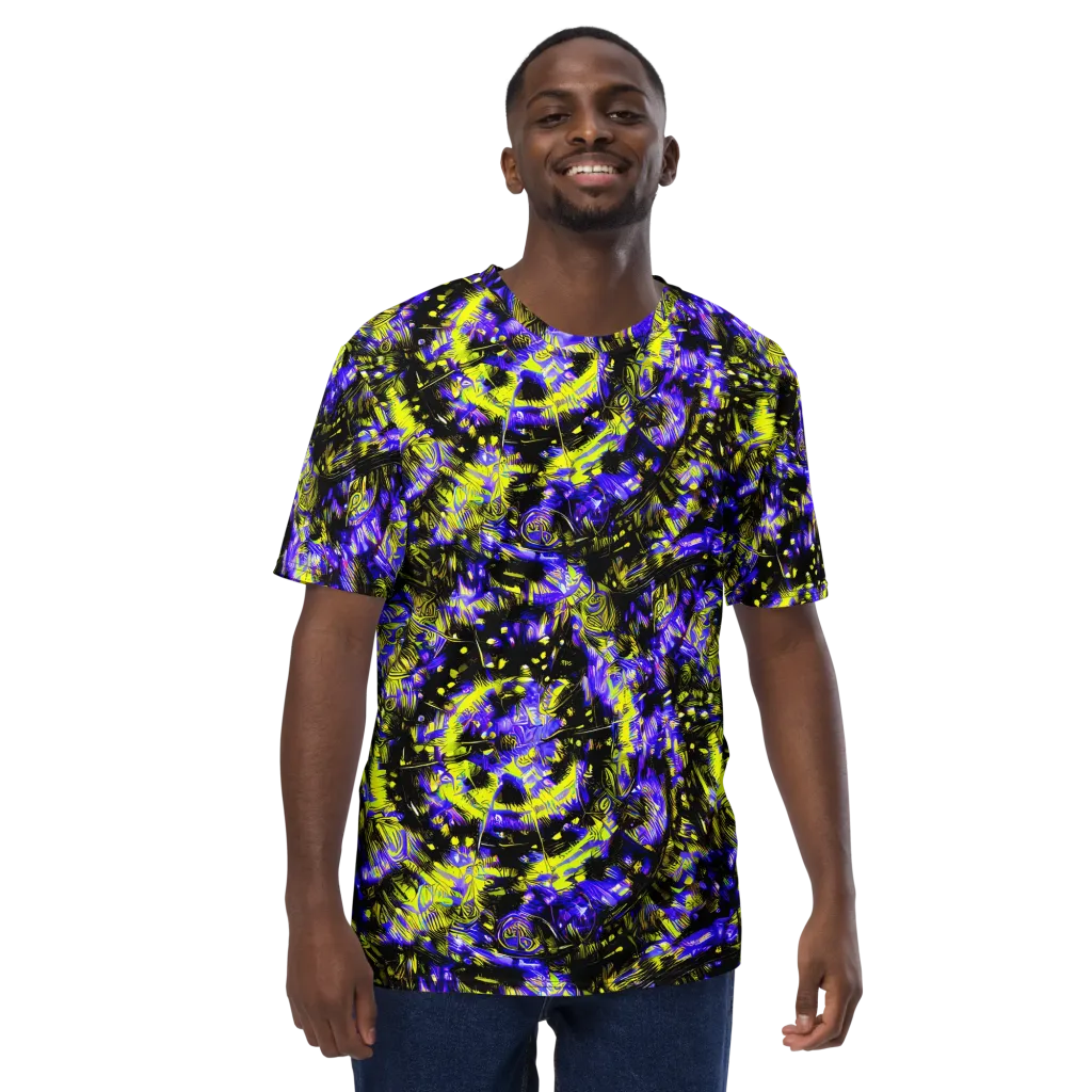 Acid Voltage on Men's Crew Neck T-Shirt — Front