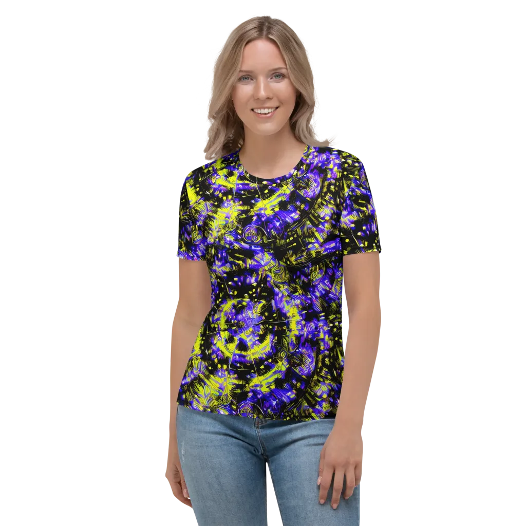 Acid Voltage on Women's Crew Neck T-Shirt — Front