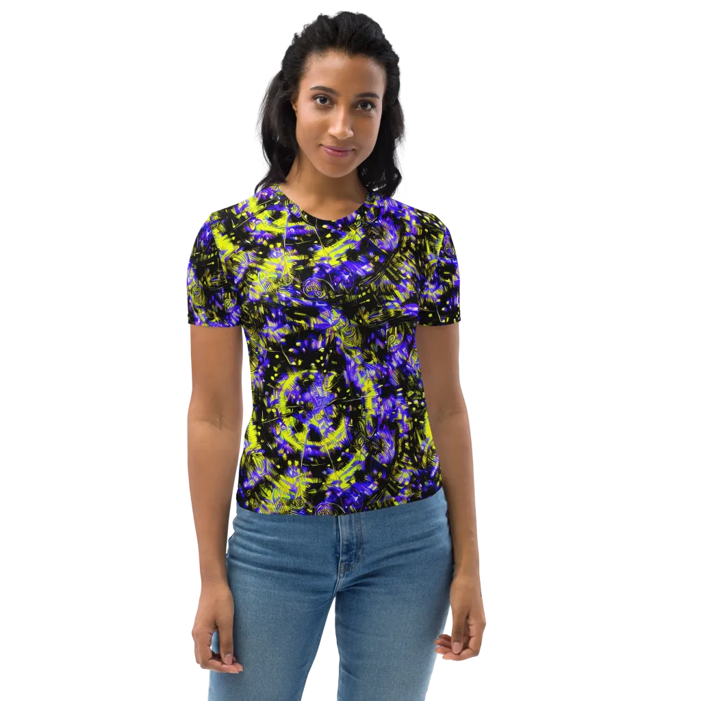 Acid Voltage on Women's Crew Neck T-Shirt — Front