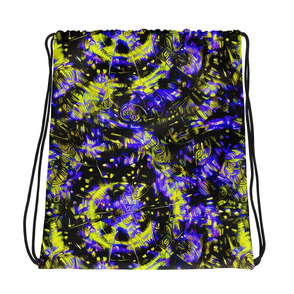 Acid Voltage on Drawstring Bag — Photo