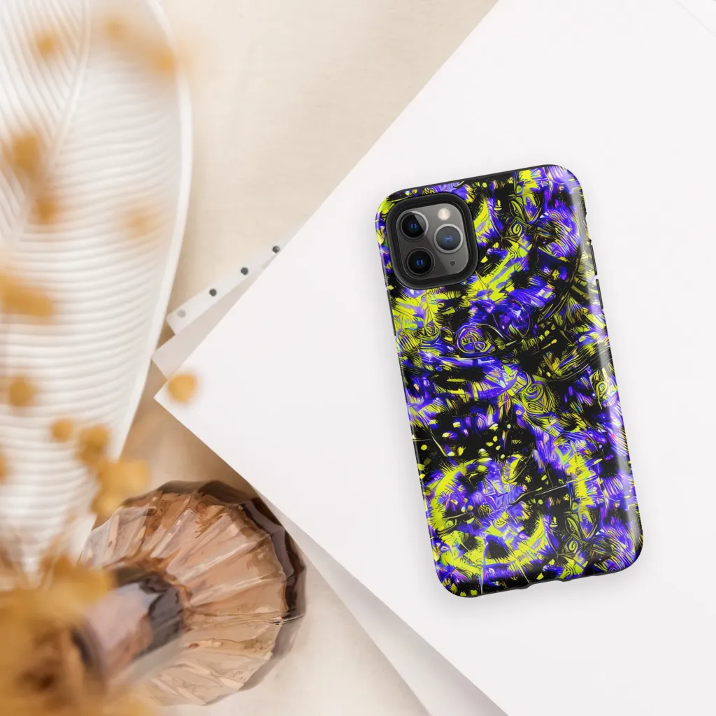 Acid Voltage on Tough Case for iPhone® — Front