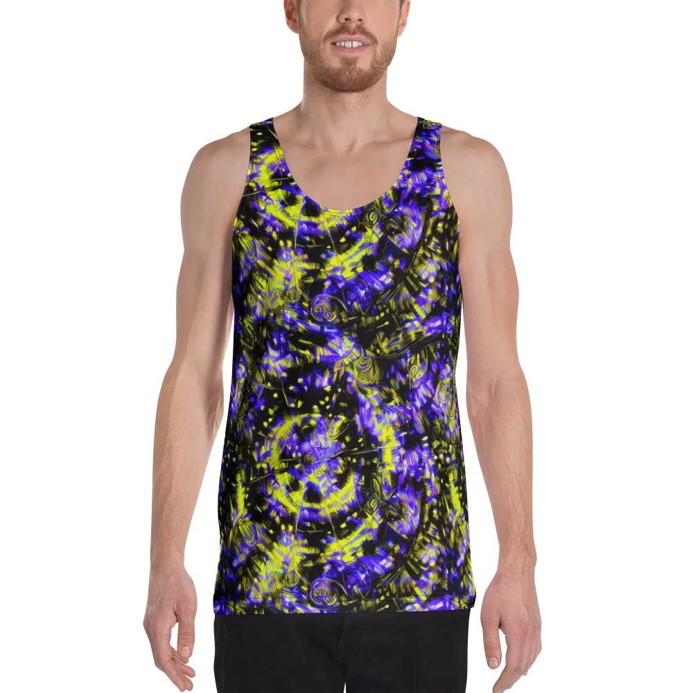 Acid Voltage on Men's Tank Top — Front
