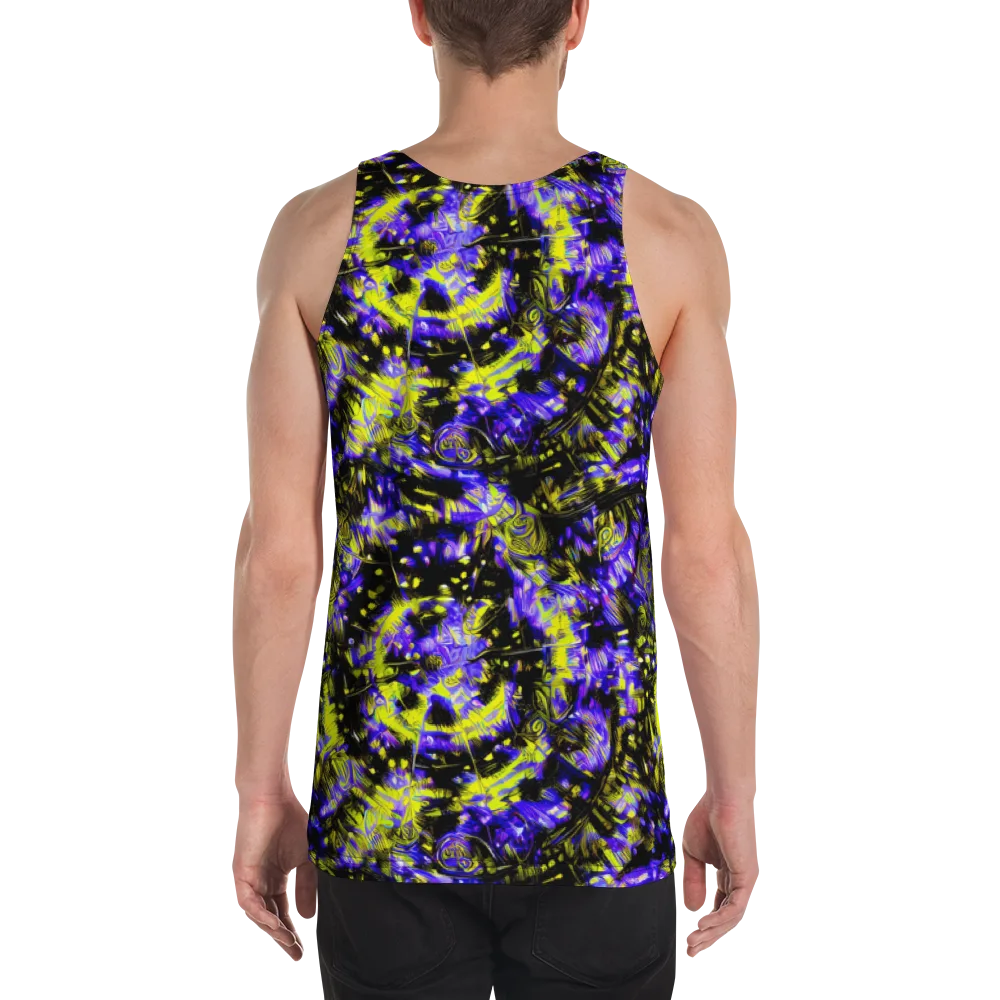 Acid Voltage on Men's Tank Top — Back