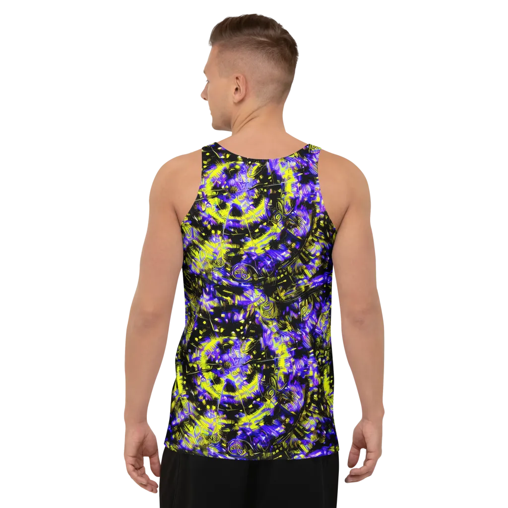 Acid Voltage on Men's Tank Top — Back