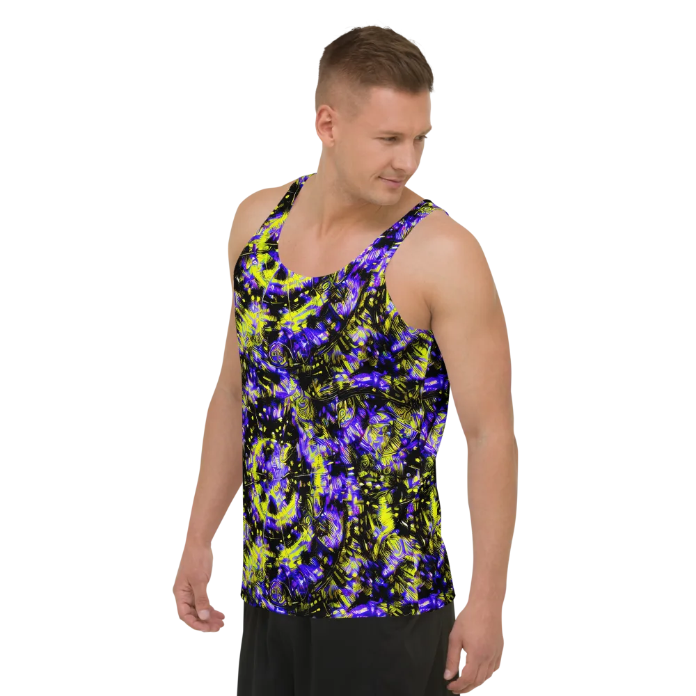 Acid Voltage on Men's Tank Top — Left Front
