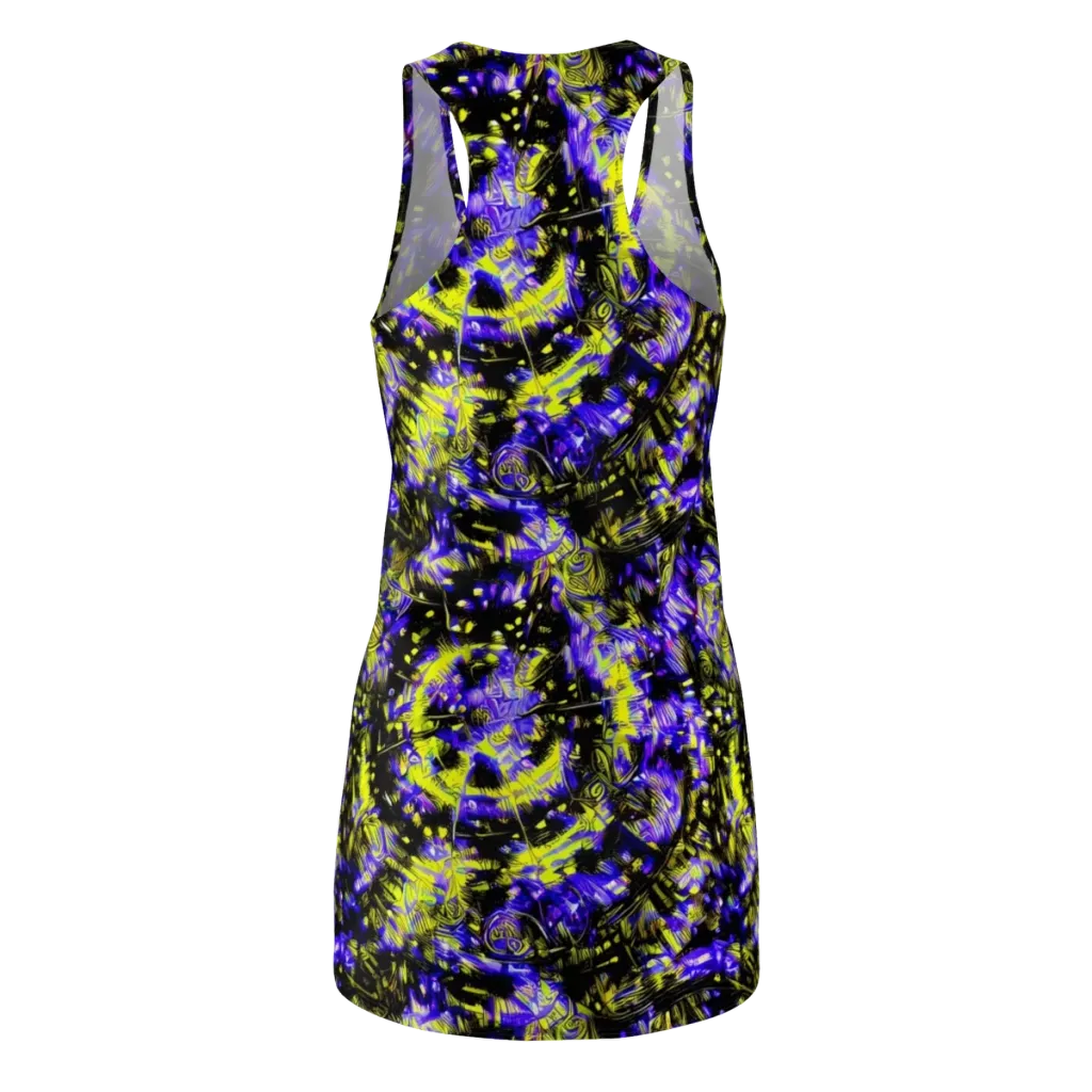 Acid Voltage on Racerback Dress — Back