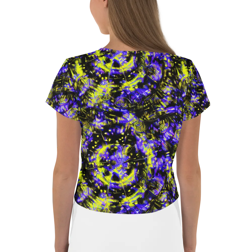 Acid Voltage on Crop Tee — Back