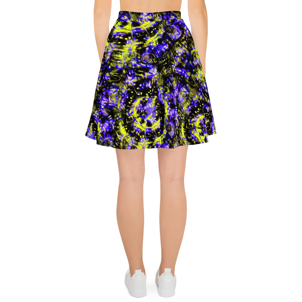 Acid Voltage on Skater Skirt — Back