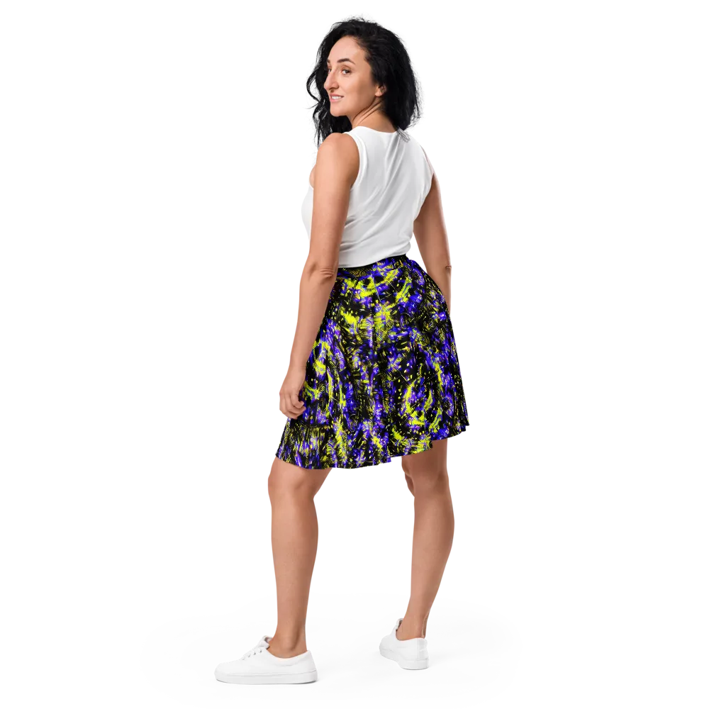 Acid Voltage on Skater Skirt — Back