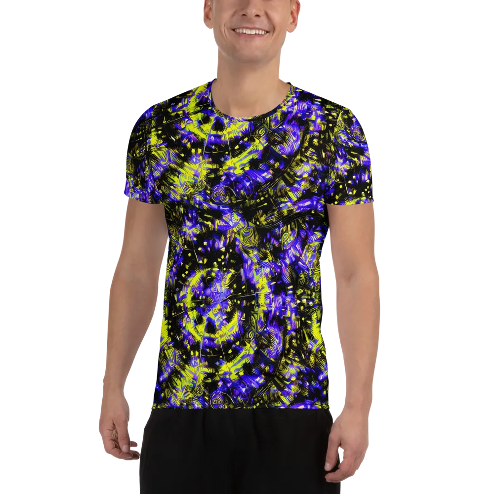 Acid Voltage on Men's Athletic T-Shirt — Front