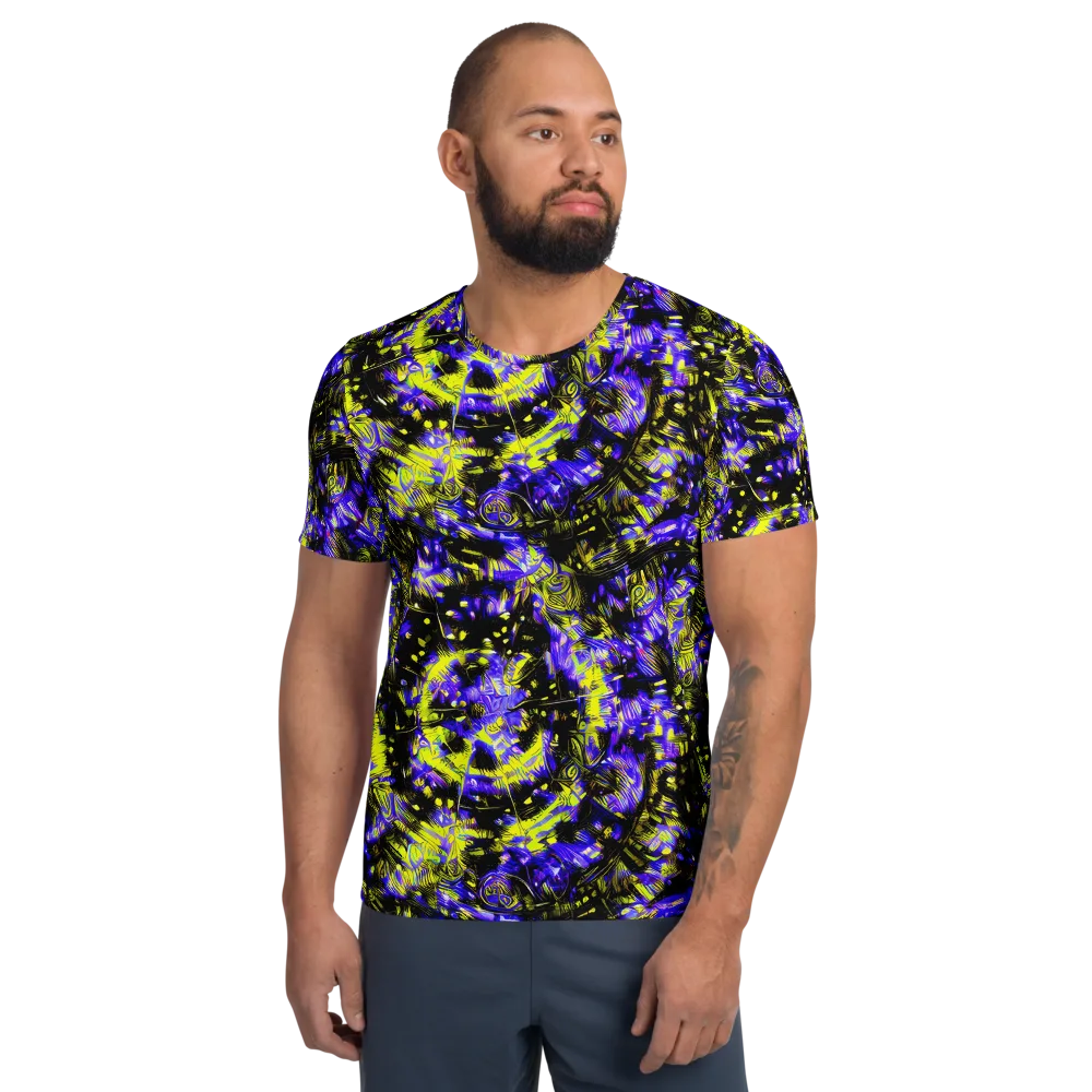Acid Voltage on Men's Athletic T-Shirt — Front