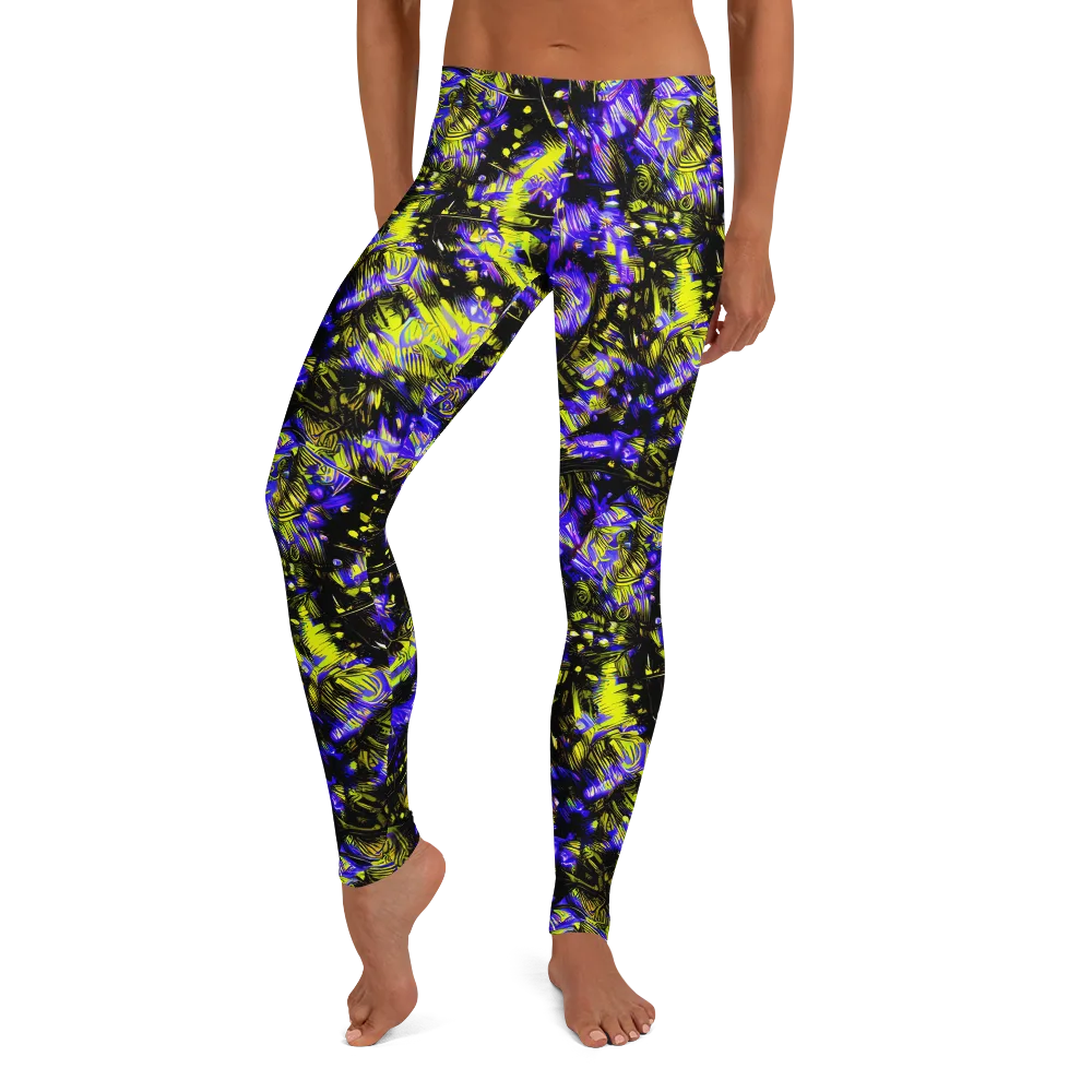 Acid Voltage on Leggings — Front