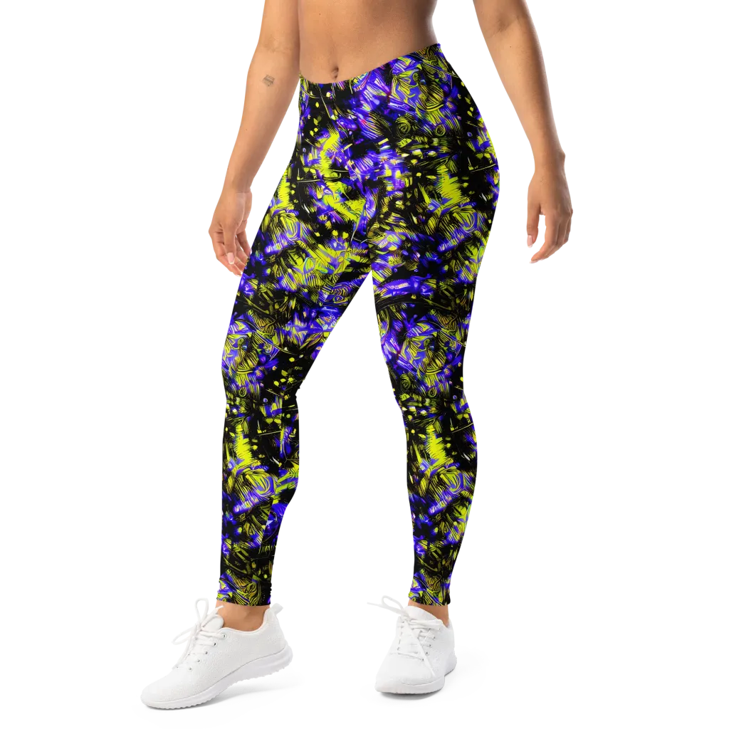 Acid Voltage on Leggings — Left Front