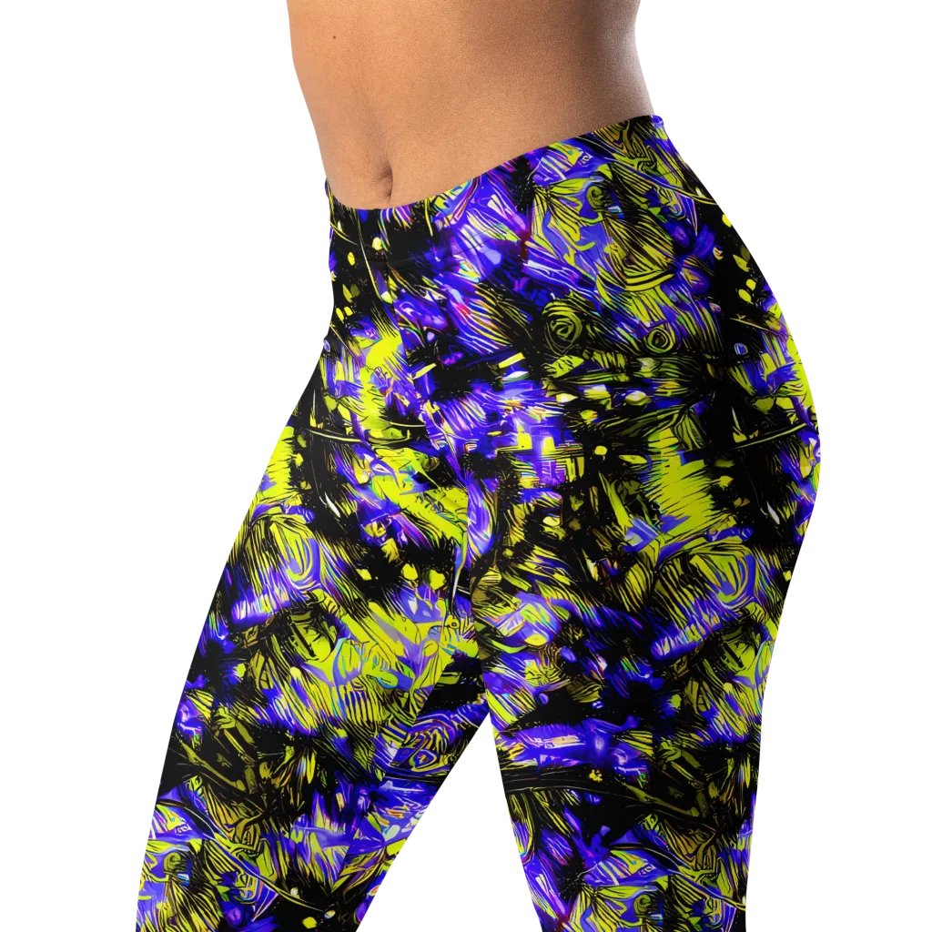 Acid Voltage on Leggings — Left Front