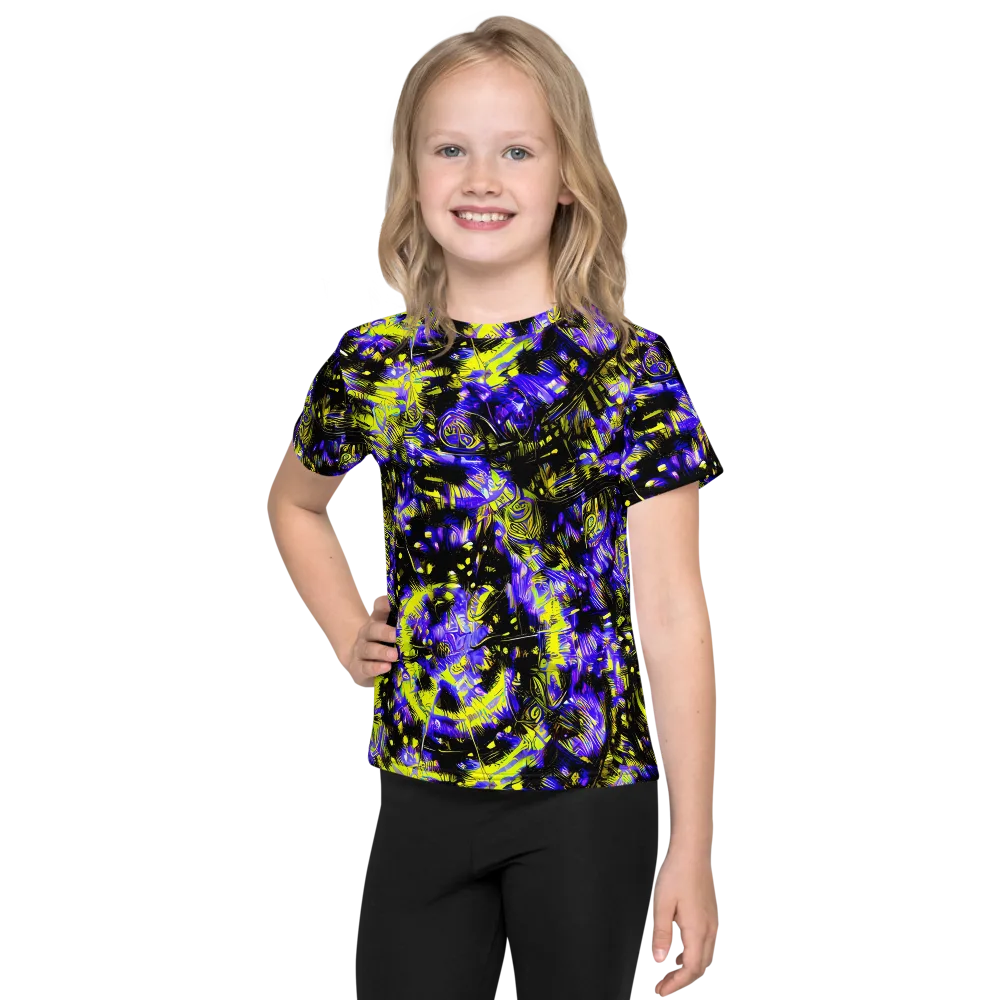 Acid Voltage on Kids Crew Neck T-Shirt — Front