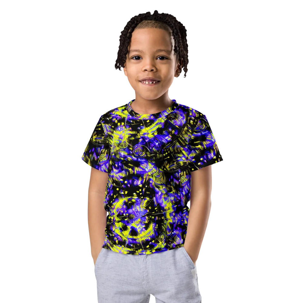 Acid Voltage on Kids Crew Neck T-Shirt — Front