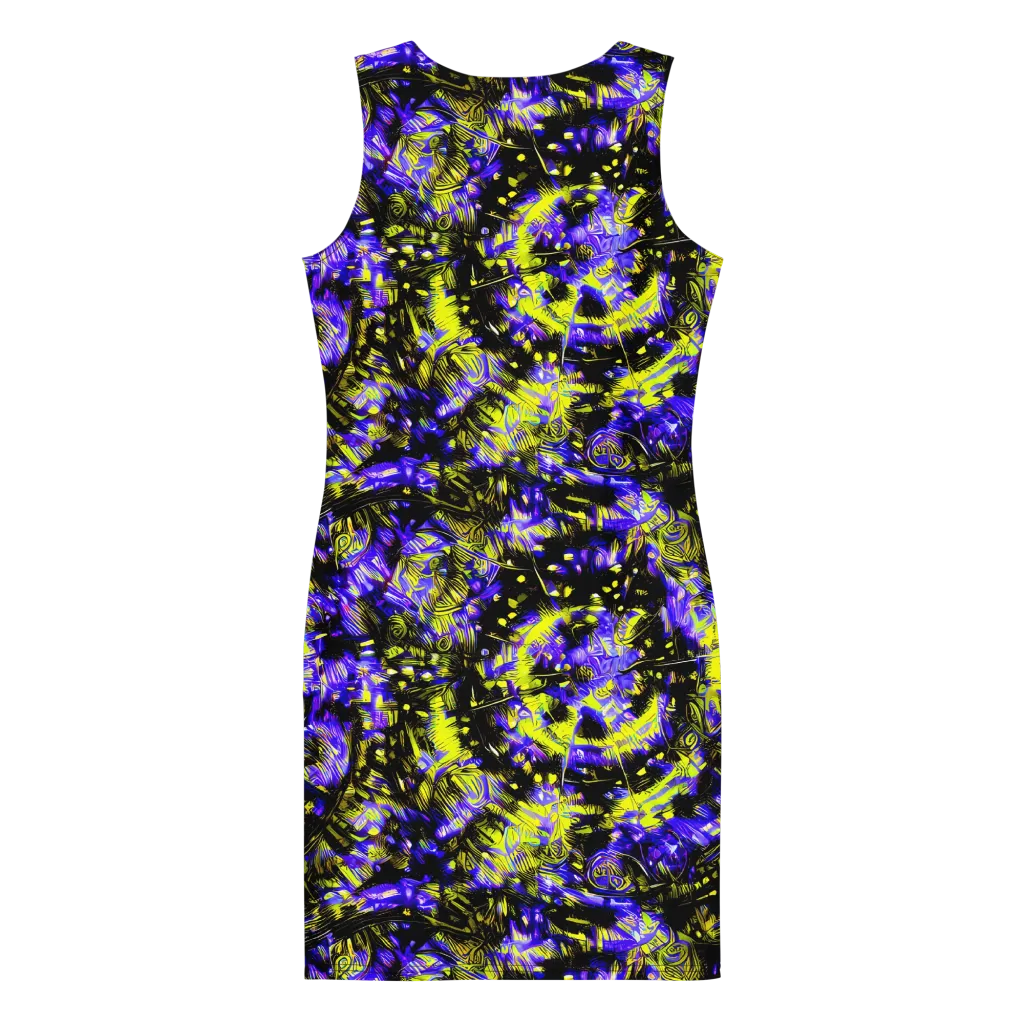 Acid Voltage on Bodycon Dress — Back