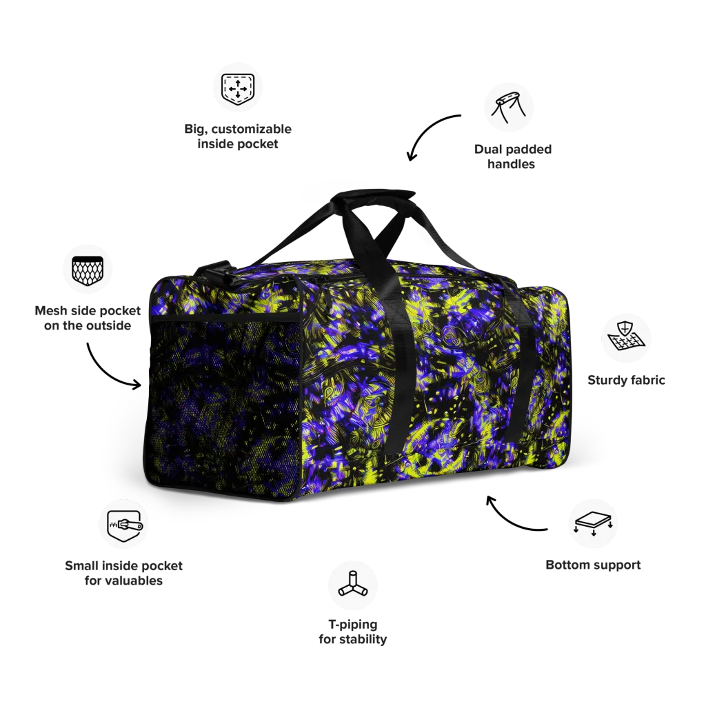 Acid Voltage on Duffle Bag — Right Front