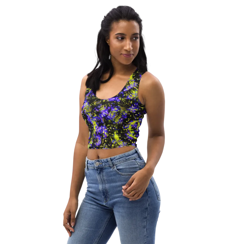 Acid Voltage on Crop Top — Left Front