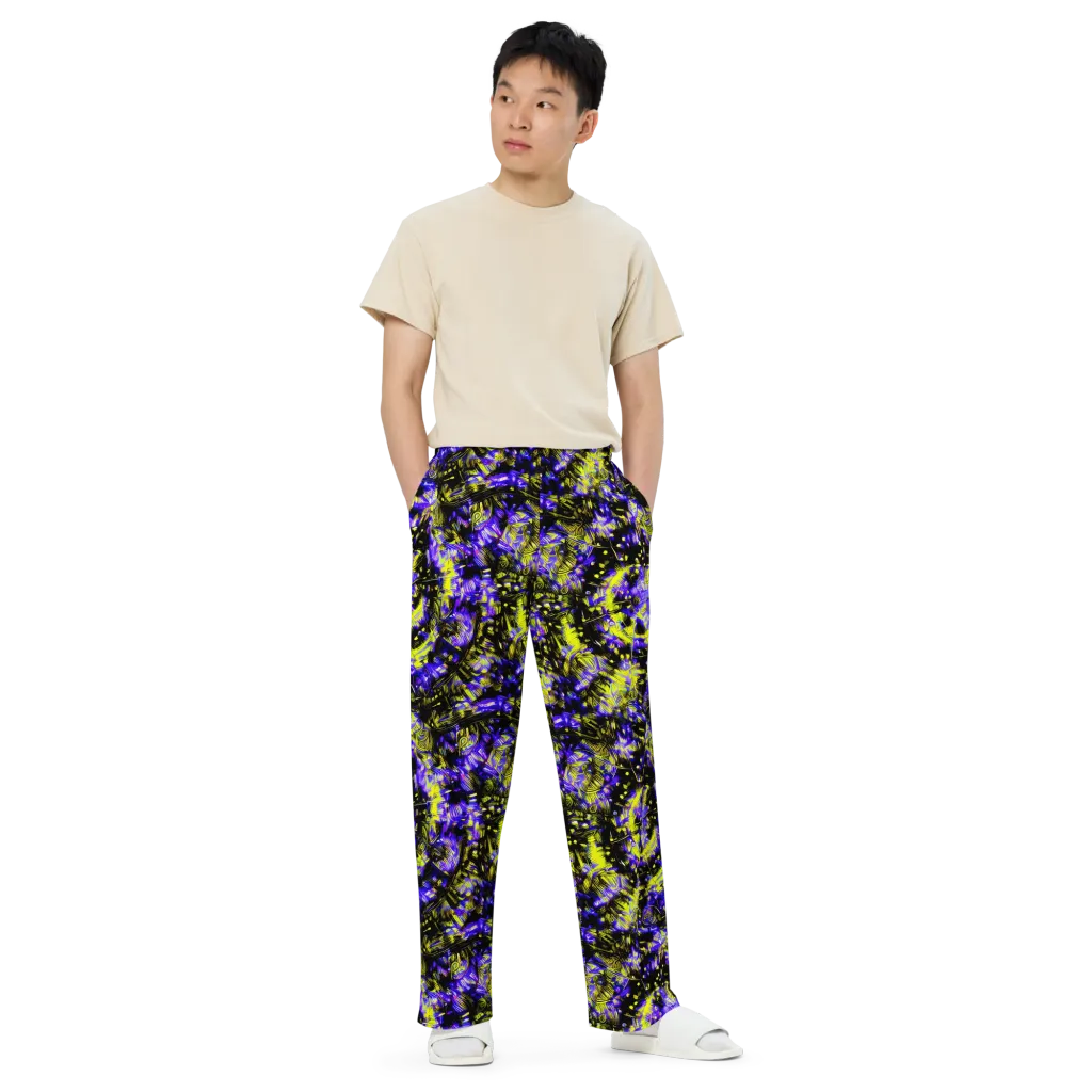 Acid Voltage on Wide-Leg Pants — Front