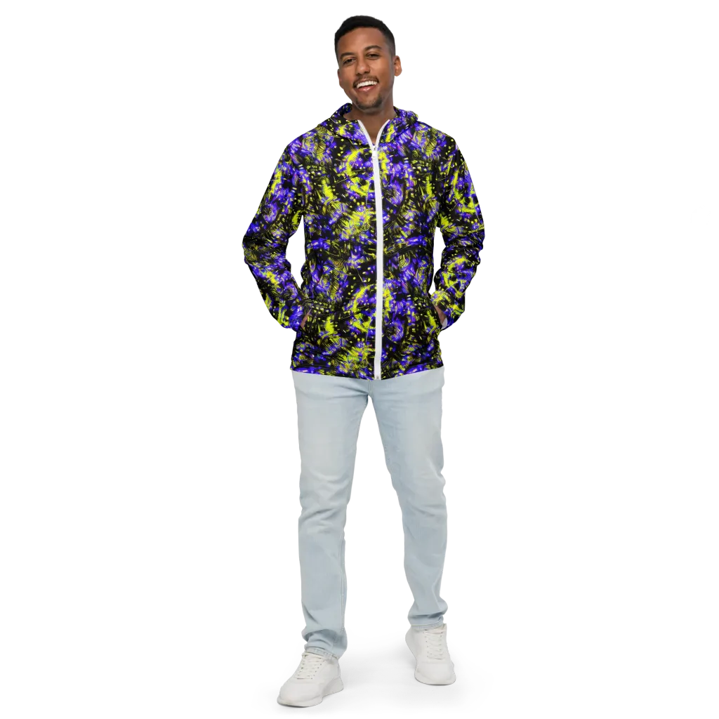 Acid Voltage on Men's Windbreaker — Front