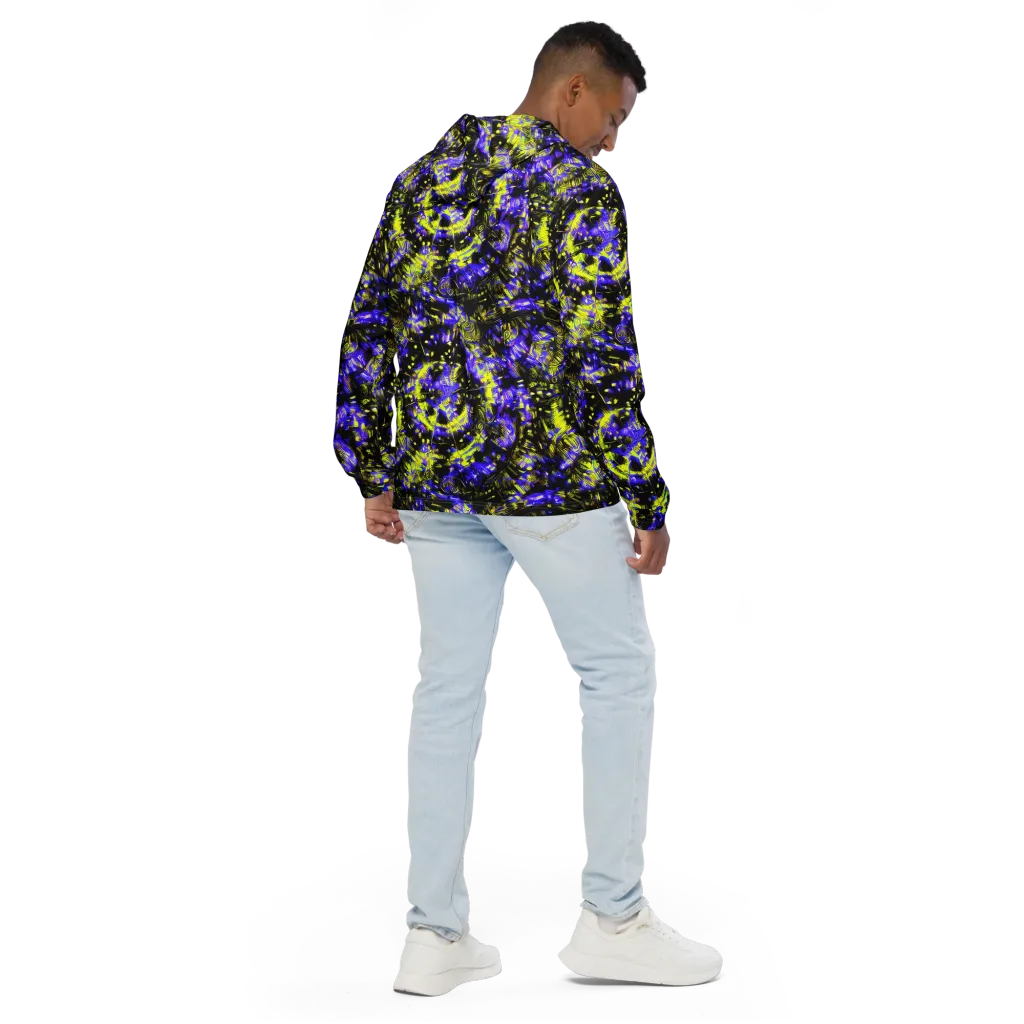 Acid Voltage on Men's Windbreaker — Back