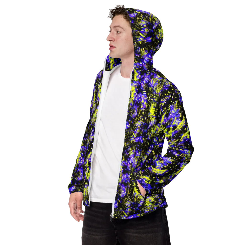 Acid Voltage on Men's Windbreaker — Left Front