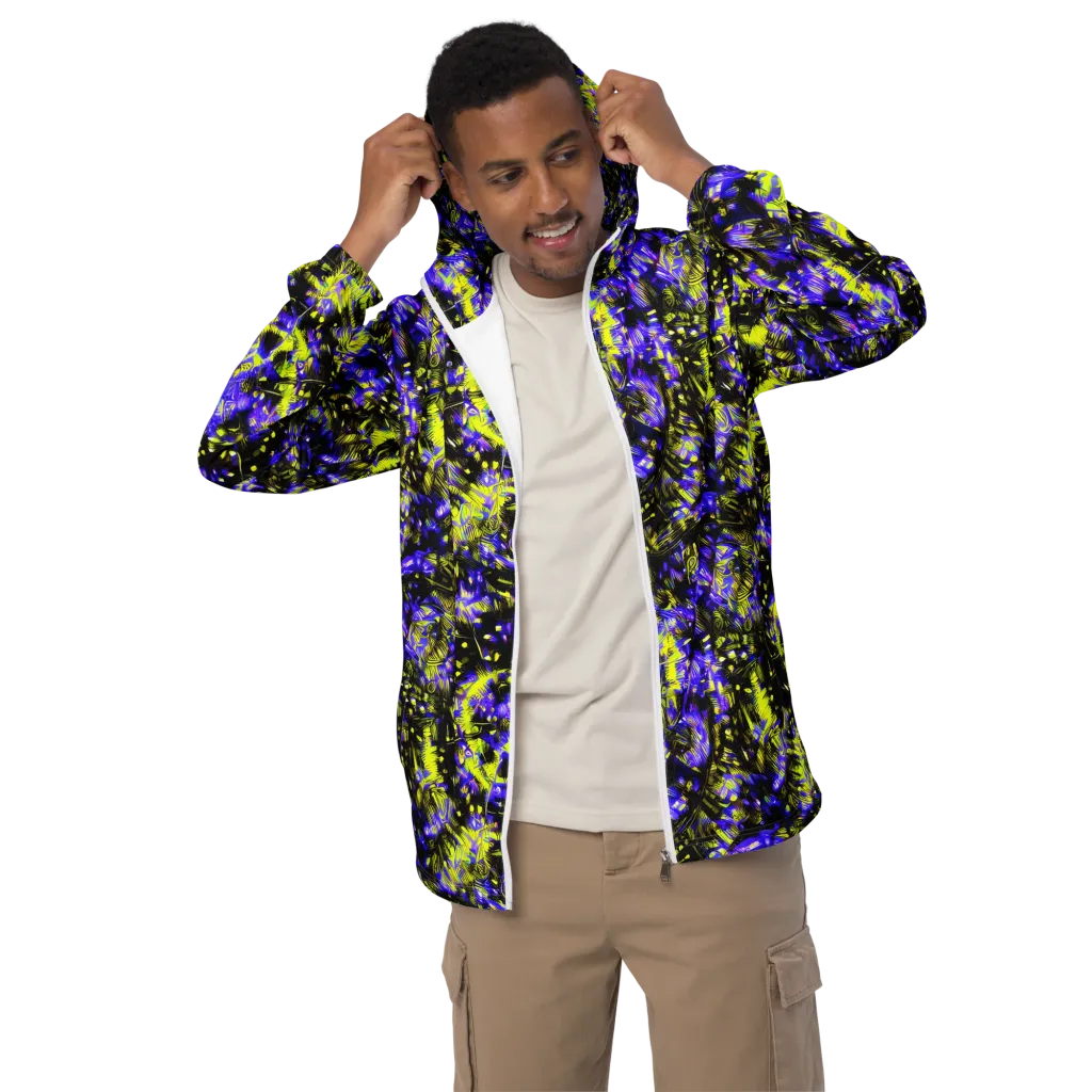 Acid Voltage on Men's Windbreaker — Front