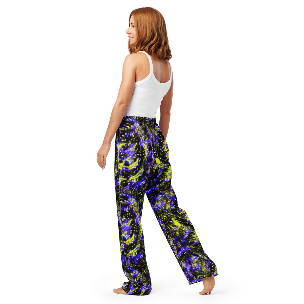Acid Voltage on Women's Pajama Pants — Back