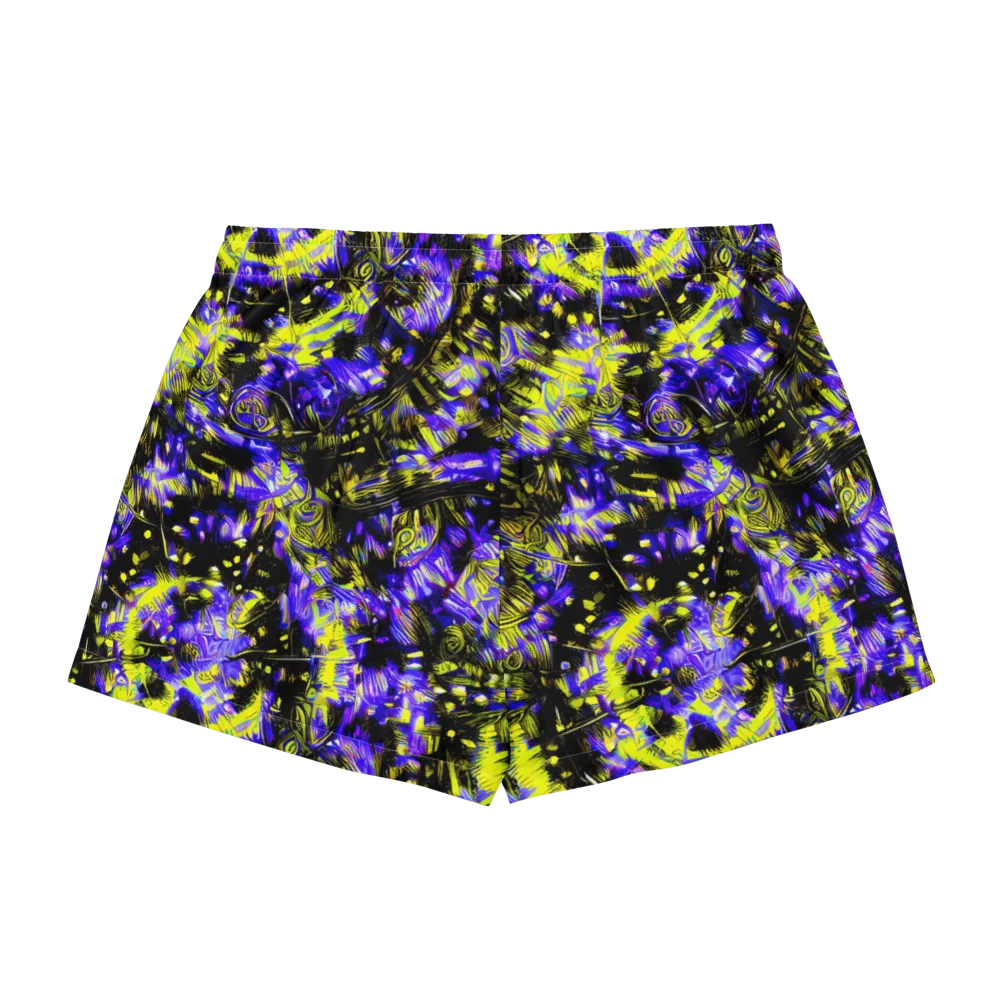 Acid Voltage on Women's Pajama Shorts — Back
