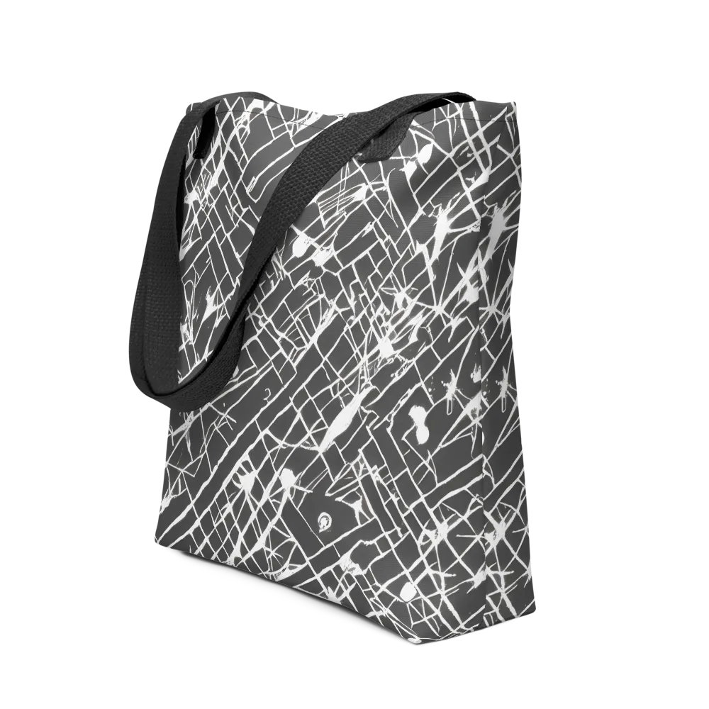 Ink Grid on Tote Bag — Front