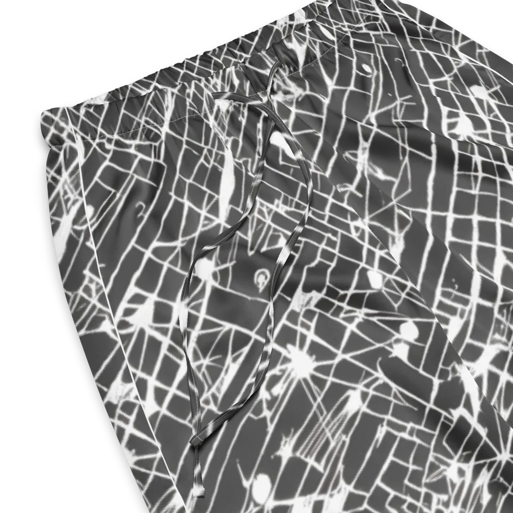 Ink Grid on Women's Pajama Pants — Product details